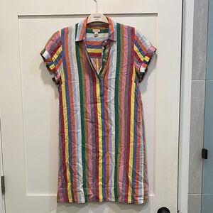 J. Crew Multicolor Striped Shirt